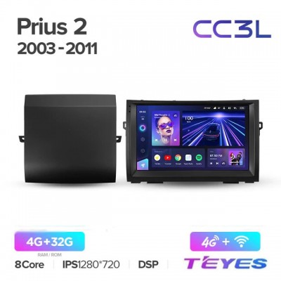 Магнитола Teyes CC3L для Toyota Prius XW20 2003-2011